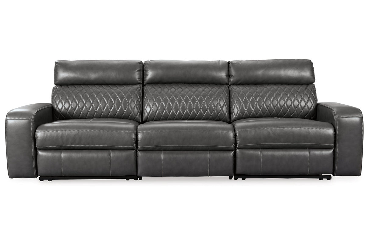 Samperstone 3-piece Power Reclining Sectional - (55203S4)