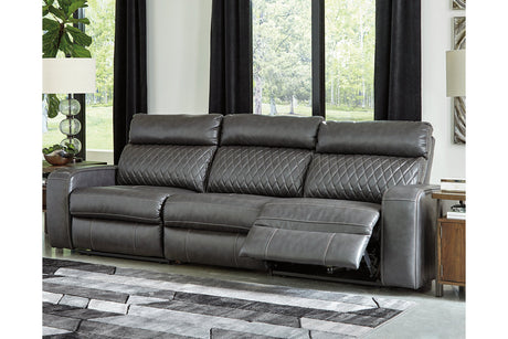 Samperstone 3-piece Power Reclining Sectional - (55203S4)