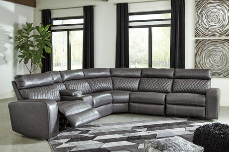 Samperstone 6-piece Power Reclining Sectional - (55203S2)