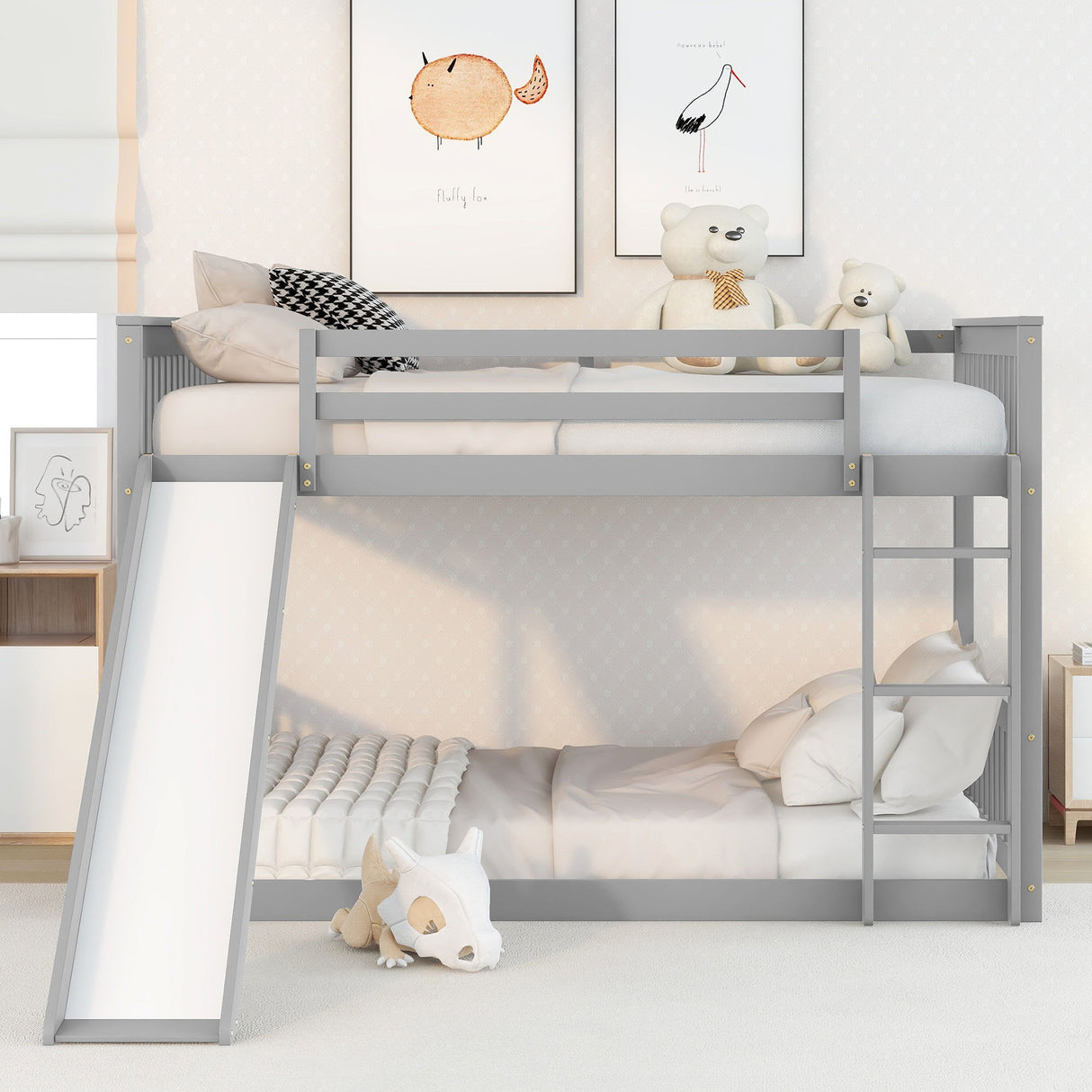 Bunk Bed With Slide And Ladder