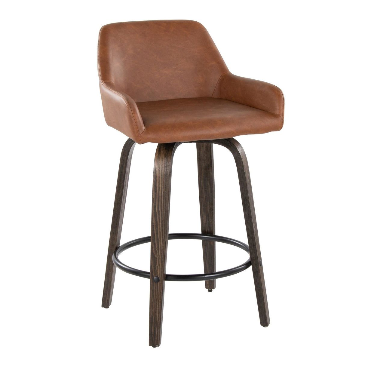 Daniella - 26" Fixed-Height Counter Stool (Set of 2)