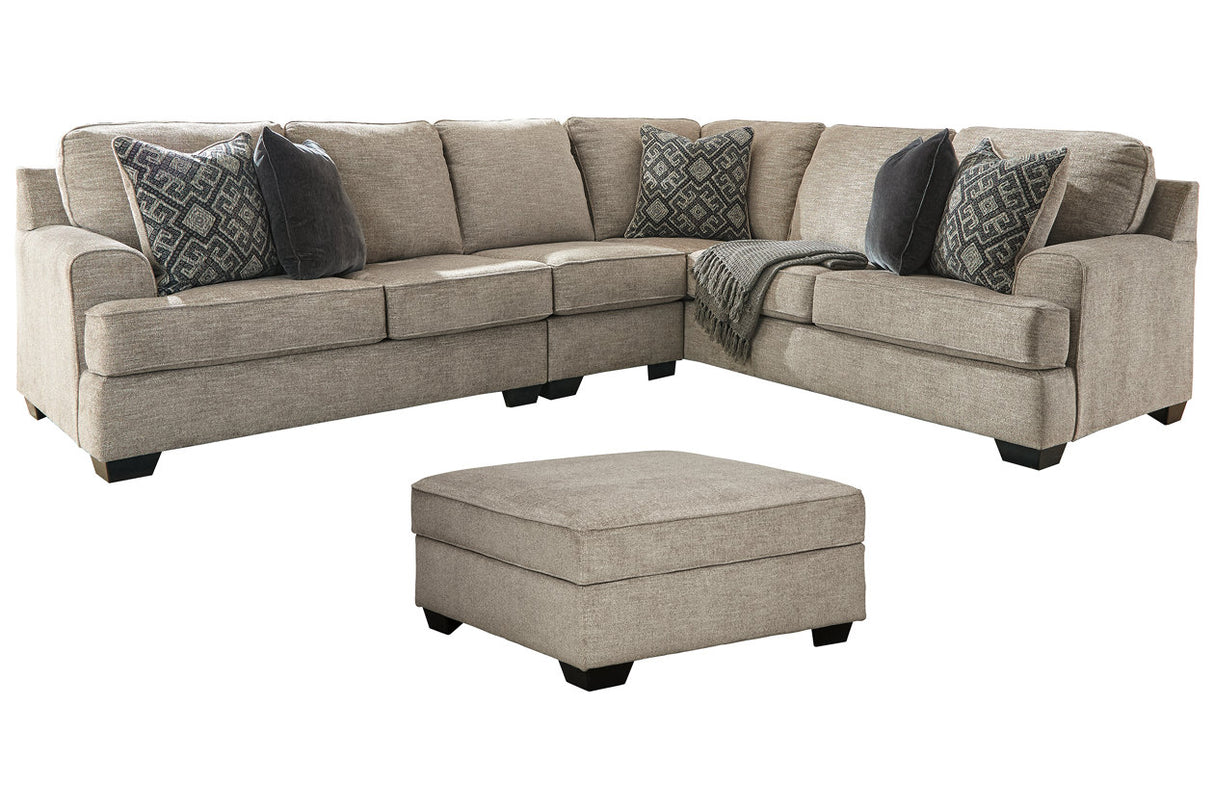 Bovarian 3-piece Sectional With Ottoman - (56103U2)