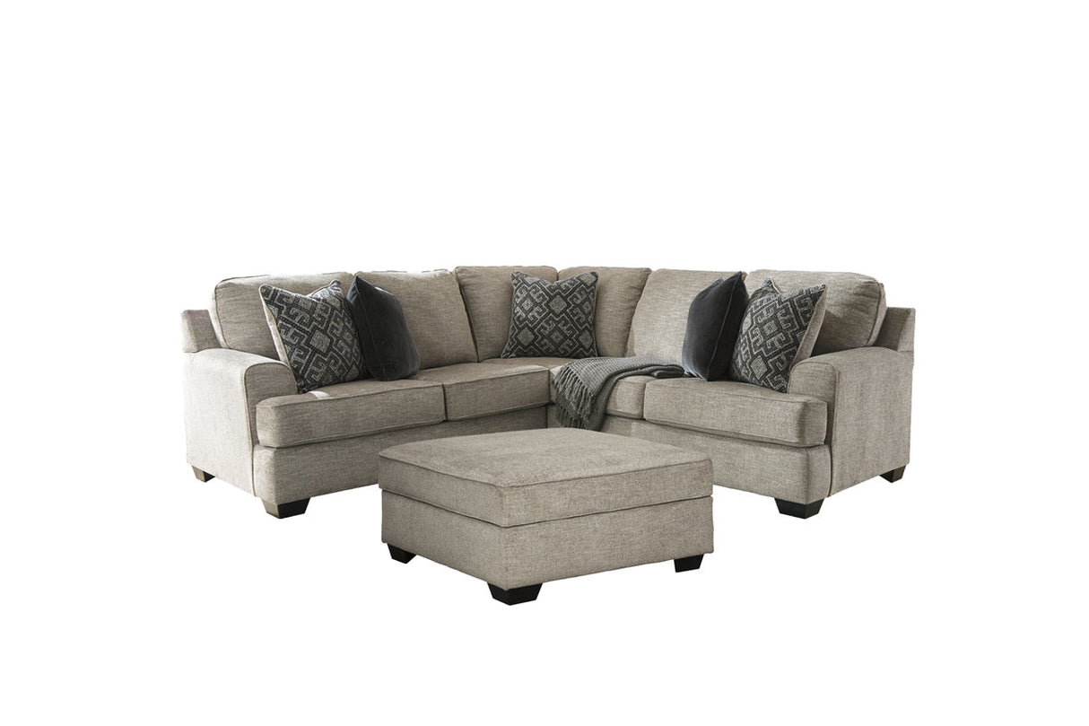 Bovarian 2-piece Sectional With Ottoman - (56103U1)