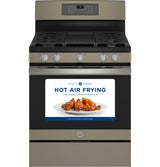 GE(R) 30" Free-Standing Gas Convection Range with No Preheat Air Fry - (JGB735EPES)