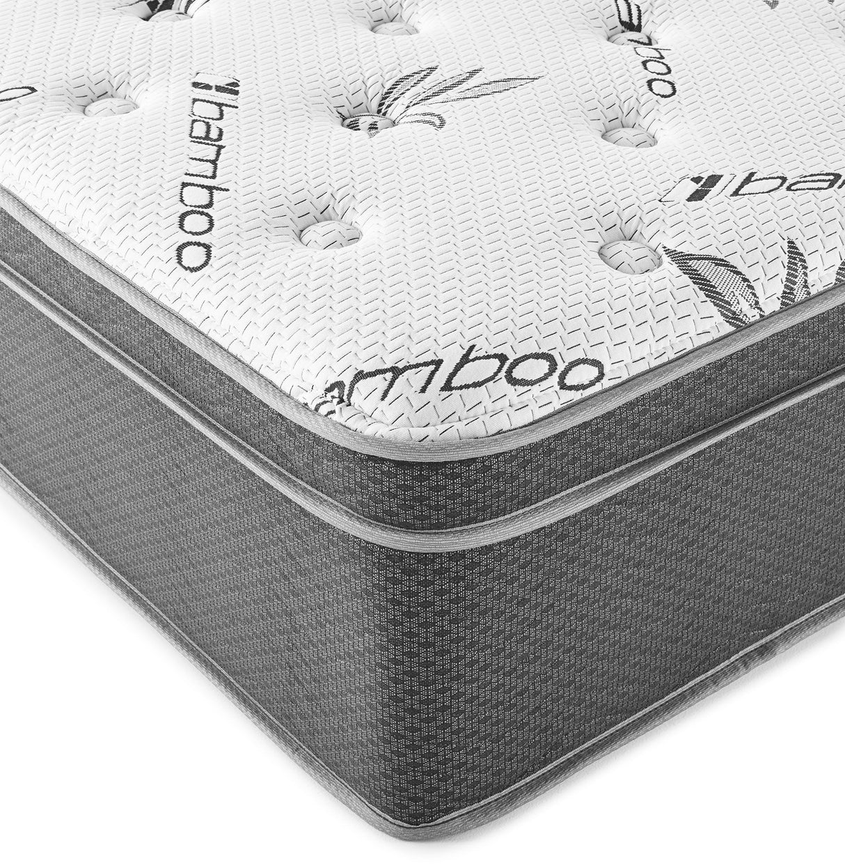 Sommet - Bamboo Euro Top Hybrid Mattress