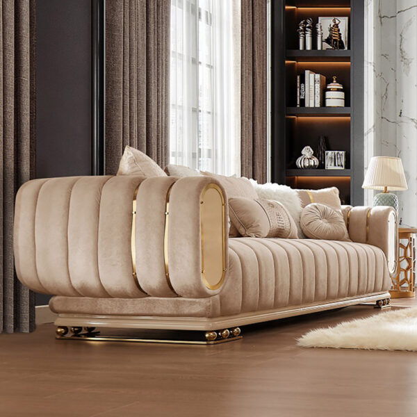 HD-9004 - Loveseat - Beige