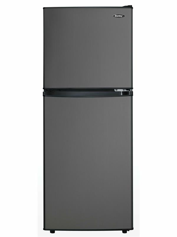 Danby 4.7 cu. ft. 2-door Compact Fridge in Black Stainless Steel - (DCR047A1BBSL)