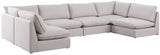 Mackenzie - Modular Sectional 6 Piece - Beige - Fabric