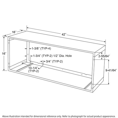 Quick Snap Wall Sleeve 16" Extended Depth - (RAB8116B)