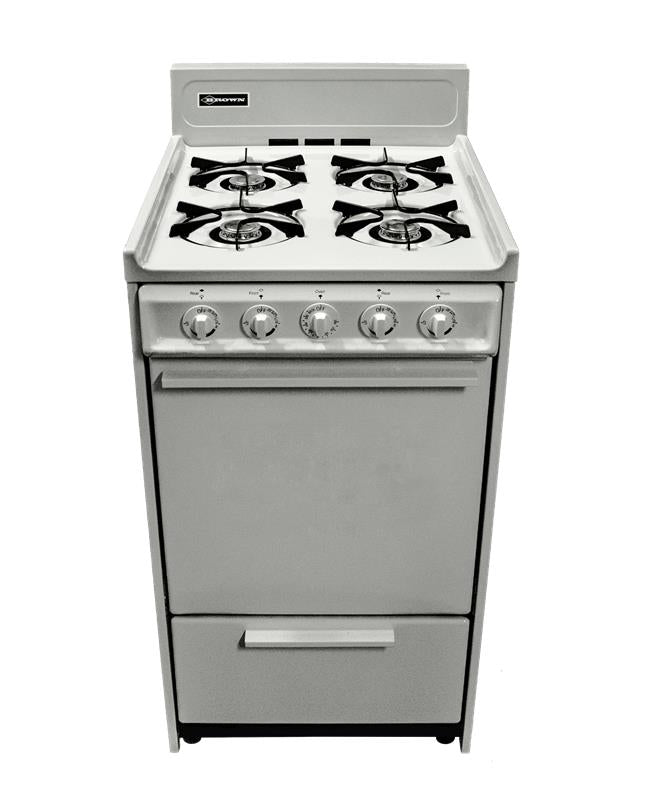 Gas Range - Open Burner Standard Model - 30" White - (WNM2107)