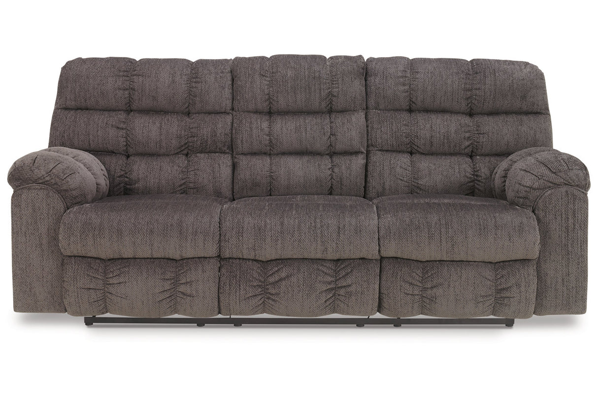 Acieona Reclining Sofa With Drop Down Table - (5830089)