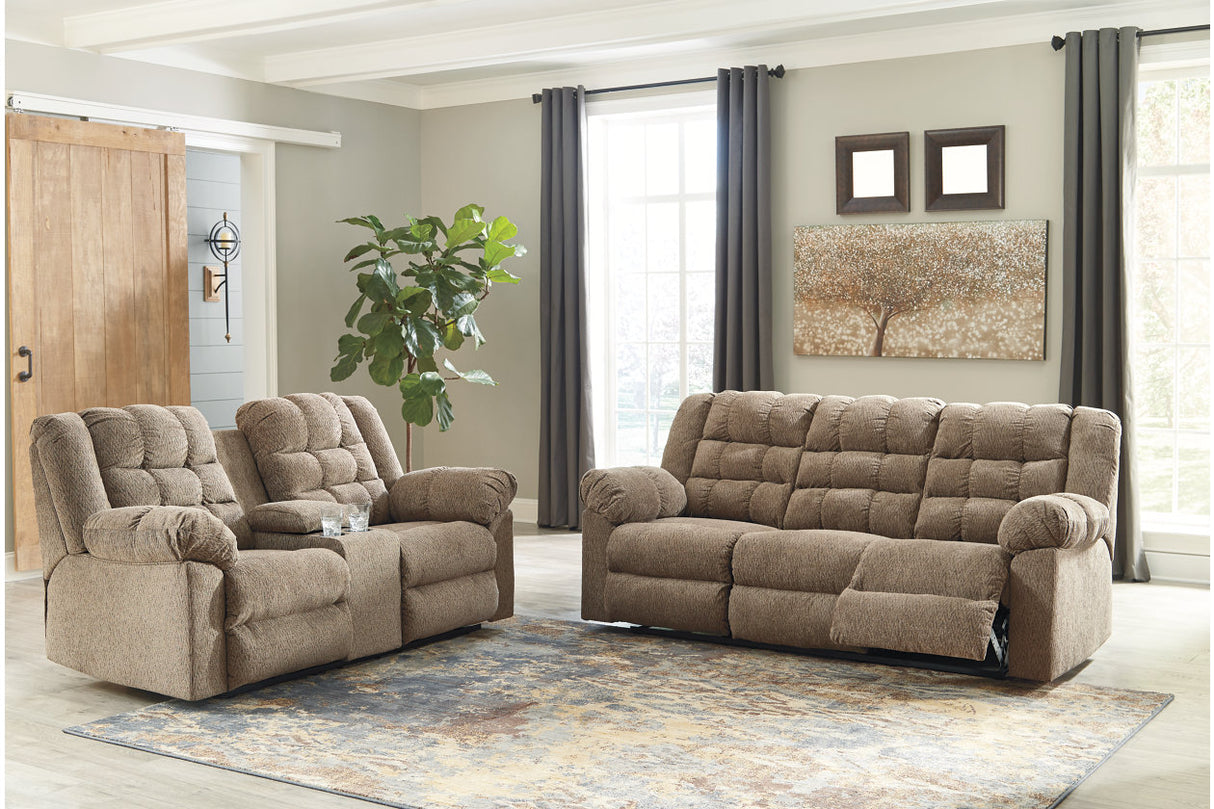 Workhorse Reclining Sofa and Loveseat - (58401U1)