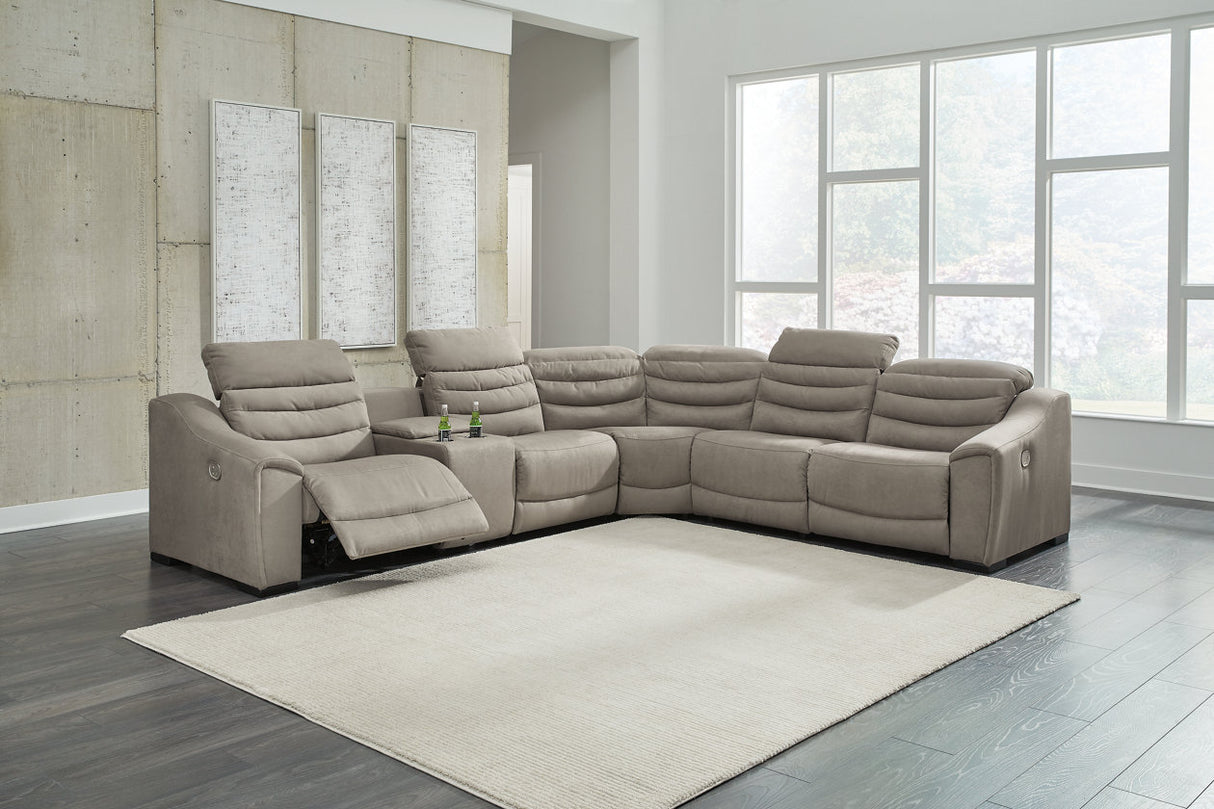 Next-gen Gaucho 6-piece Power Reclining Sectional - (58504S6)