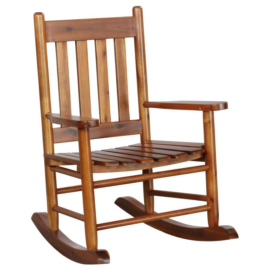 Annie - Slat Back Solid Wood Kids Rocking Chair