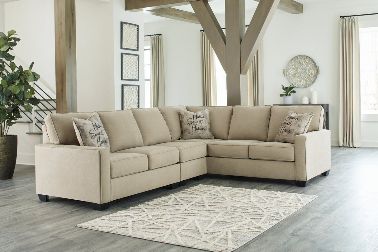 Lucina 3-piece Sectional - (59006S4)