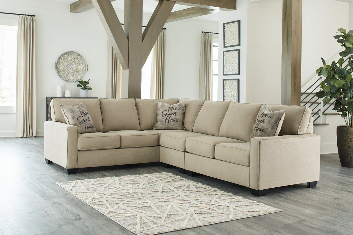 Lucina 3-piece Sectional - (59006S3)