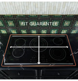 Caf(eback)(TM) 30" Touch-Control Electric Cooktop - (CEP90301TBB)