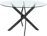 Xander - Dining Table - Matte Black