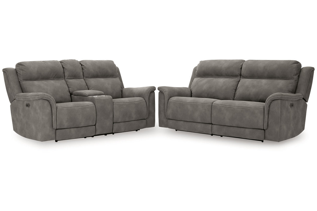 Next-gen Durapella Power Reclining Sofa and Loveseat - (59301U1)