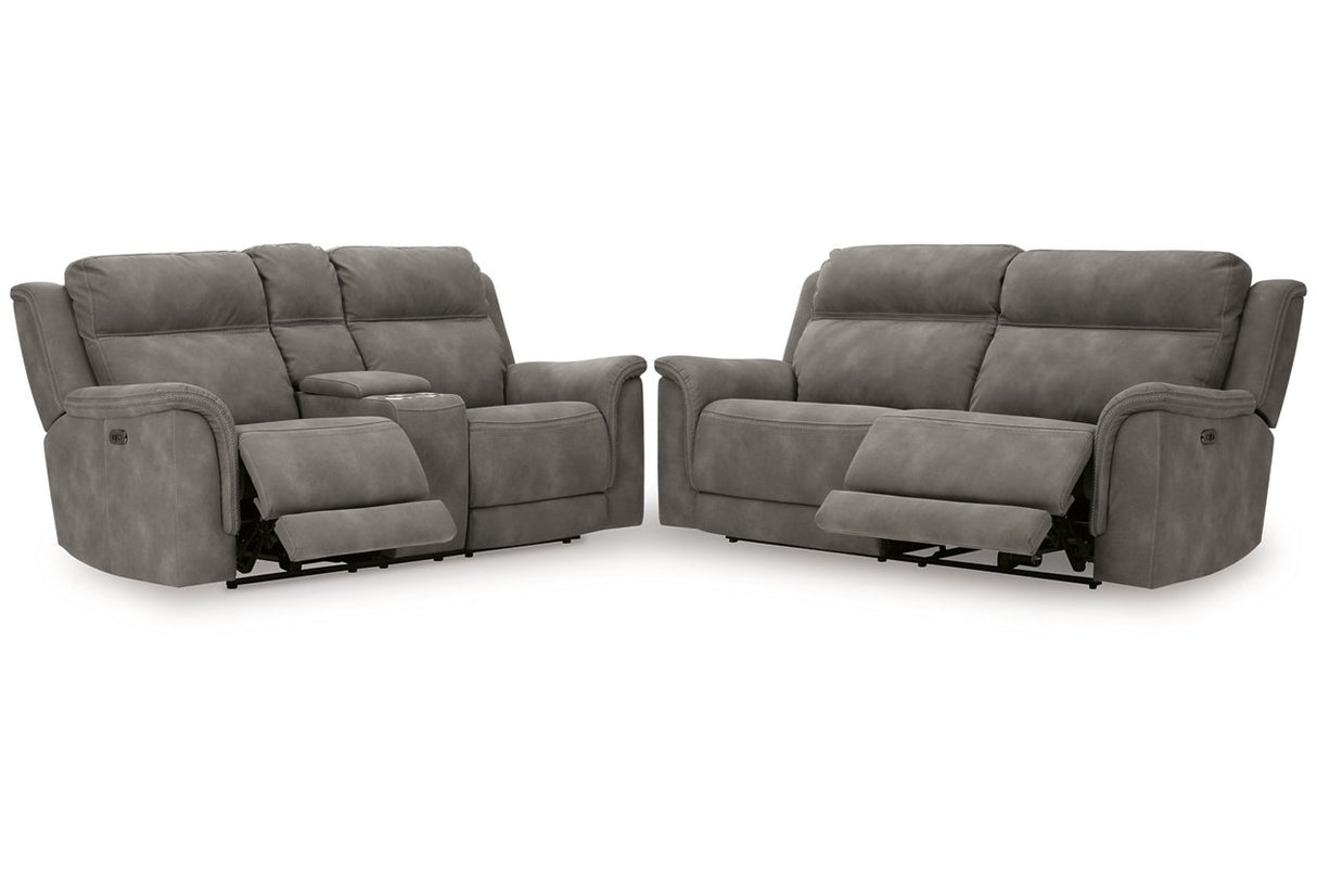 Next-gen Durapella Power Reclining Sofa and Loveseat - (59301U1)