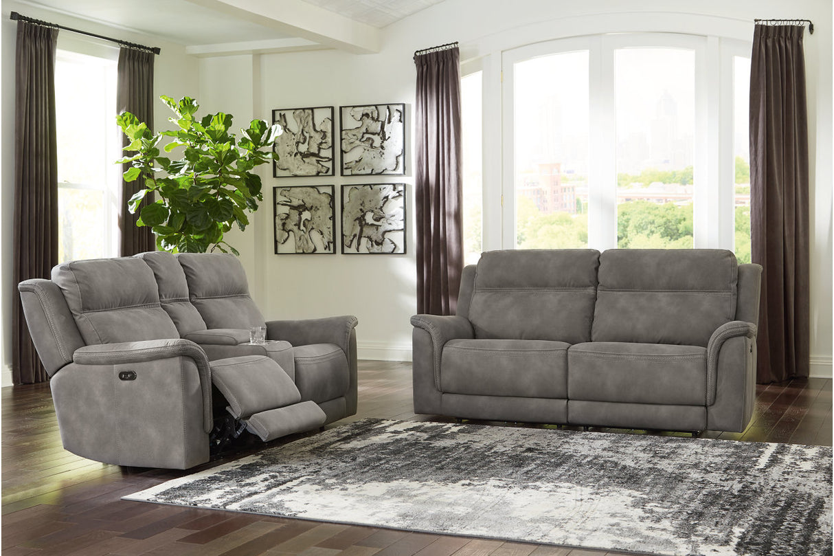 Next-gen Durapella Power Reclining Sofa and Loveseat - (59301U1)