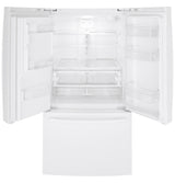 GE(R) ENERGY STAR(R) 25.7 Cu. Ft. French-Door Refrigerator - (GFE26JGMWW)