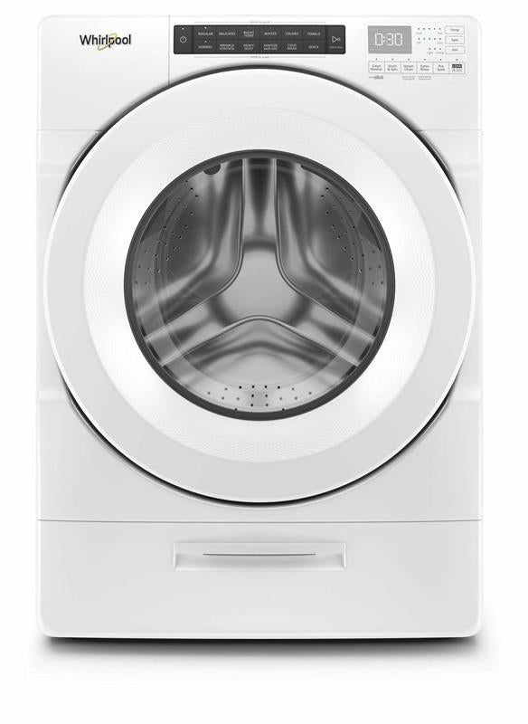 4.5 cu. ft. Closet-Depth Front Load Washer with Load & Go(TM) Dispenser - White - (WFW5620HW)