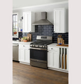 GE(R) 30" Free-Standing Gas Convection Range with No Preheat Air Fry - (JGB735EPES)