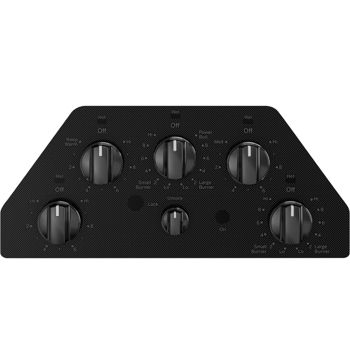 GE(R) 30" Built-In knob Control Electric Cooktop - (JEP5030DTBB)