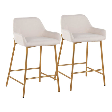 Daniella - Fixed-Height Counter Stool Set