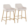 Daniella - Fixed-Height Counter Stool Set