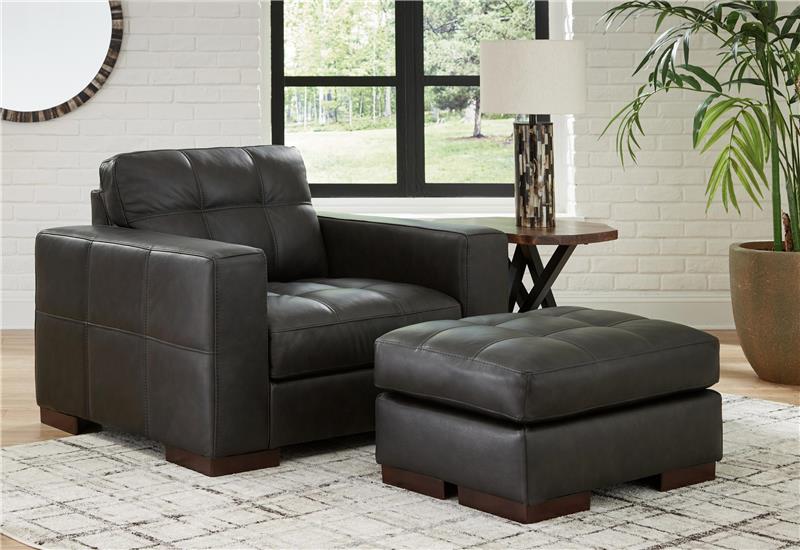 Chair and Ottoman - (PKG015458)