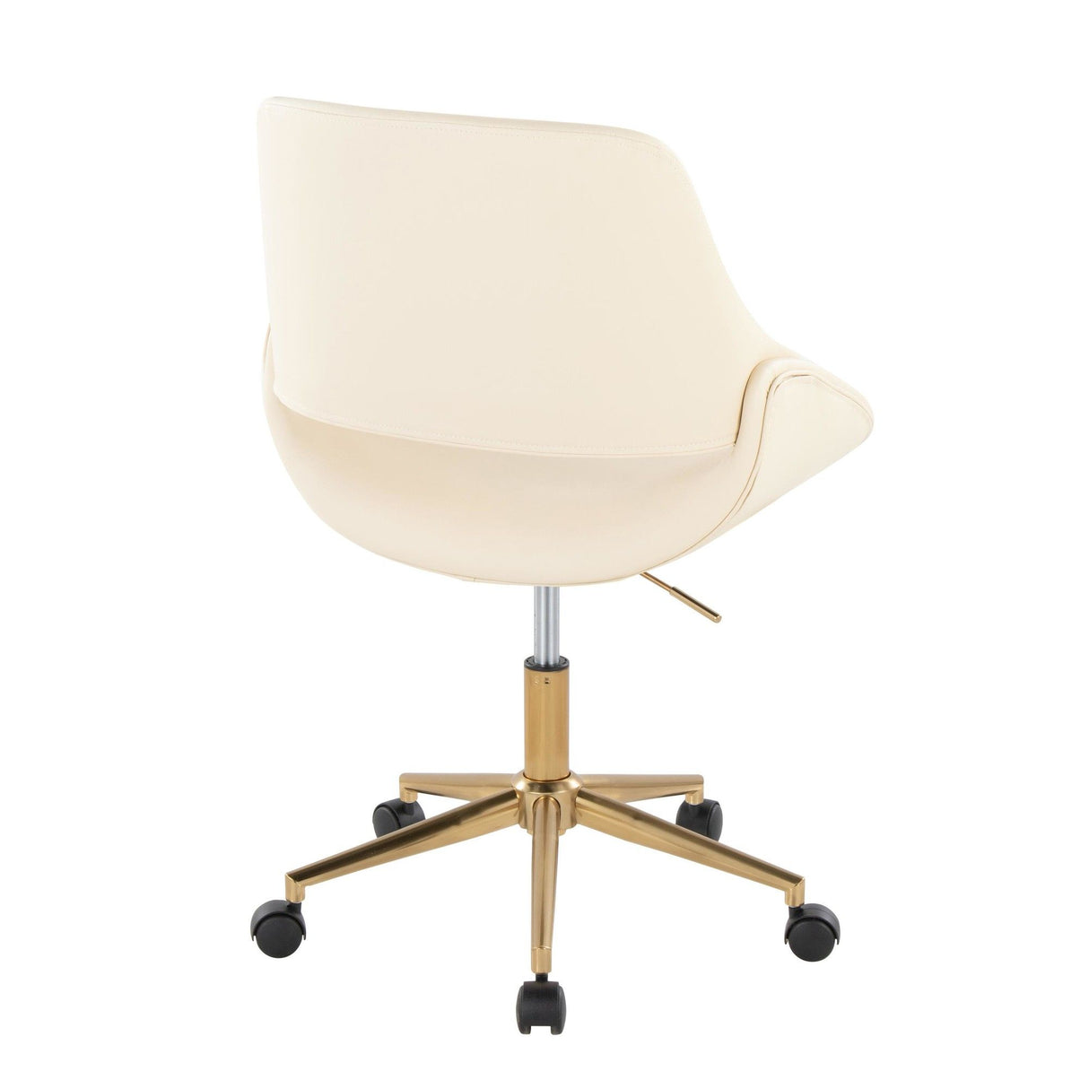 Bacci - Office Chair - Chrome Metal Base