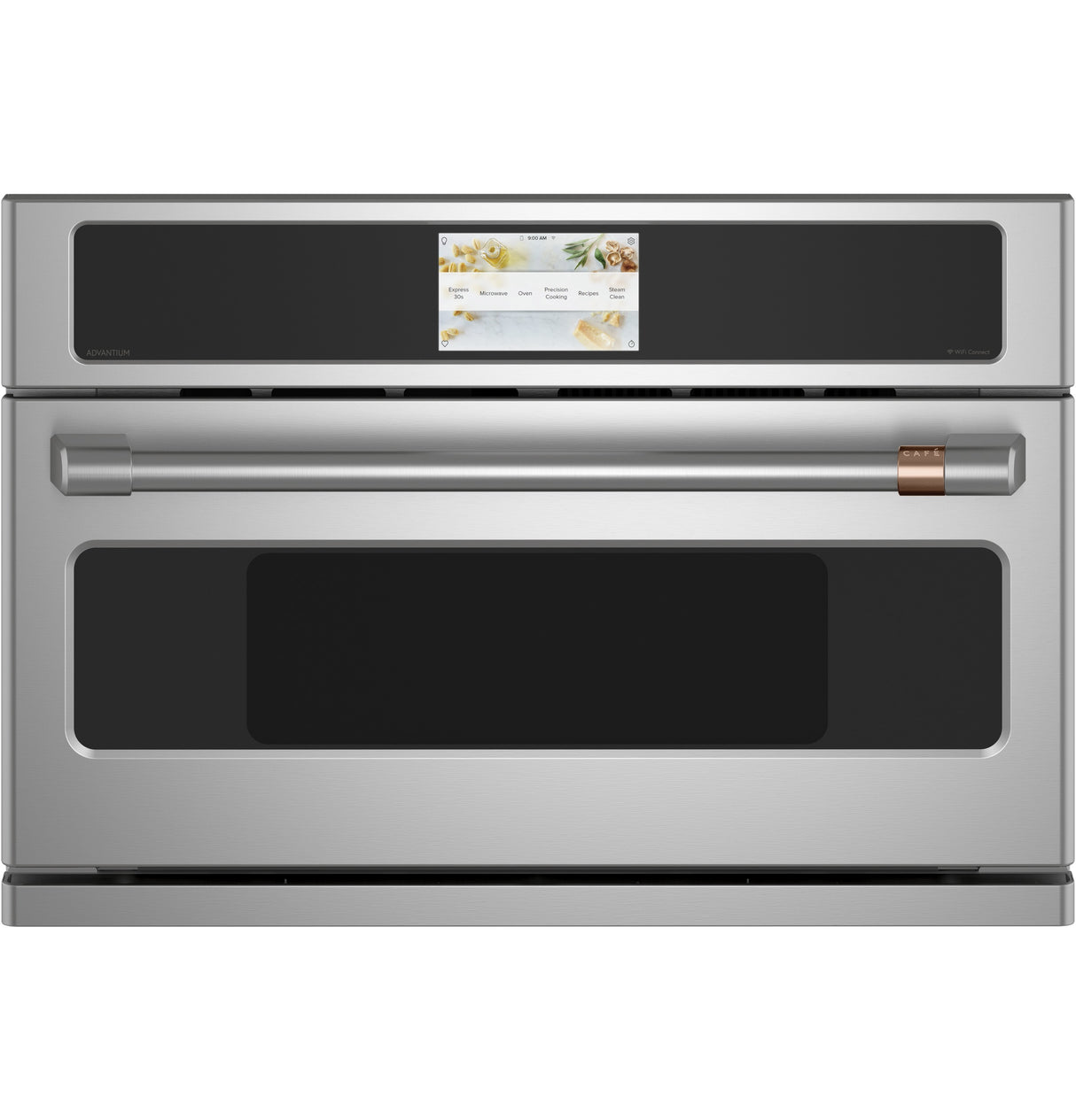 Caf(eback)(TM) 30" Smart Five in One Wall Oven with 240V Advantium(R) Technology - (CSB923P2NS1)