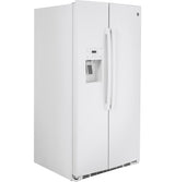 GE(R) 25.1 Cu. Ft. Side-By-Side Refrigerator - (GSS25IGNWW)