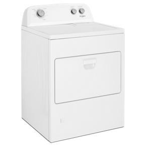 7.0 Cubic Feet Top Load Gas Dryer With AutoDry Drying System - White