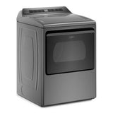 7.4 Cubic Feet Top Load Electric Dryer With Intuitive Controls - Chrome Shadow