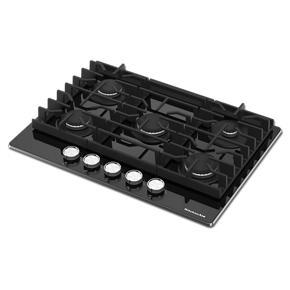 30" Gas-On-Glass Cooktop - Black