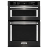 27" Combination Wall Oven With Even-Heat True Convection (lower oven) - Black