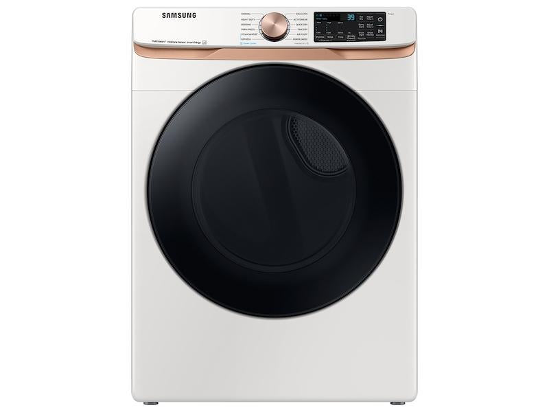 7.5 cu. ft. Smart Gas Dryer with Steam Sanitize+ and Sensor Dry in Ivory - (DVG50BG8300EA3)