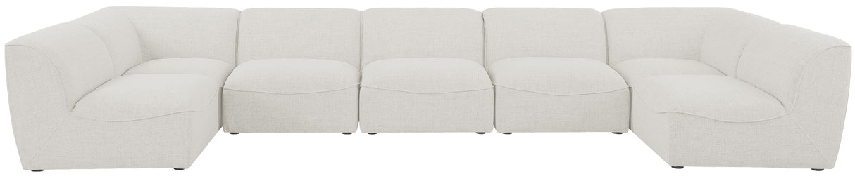 Miramar - Modular Sectional 7 Piece - Cream