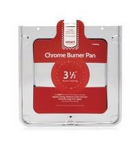 Square Chrome Burner Pan, Fits Most - (ML304432963)