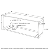 Quick Snap Wall Sleeve 18" Extended Depth - (RAB8118B)