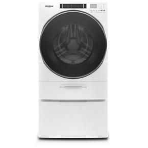 5.0 Cubic Feet Front Load Washer With Load & Go XL Dispenser - White