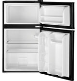 GE(R) ENERGY STAR(R) Double-Door Compact Refrigerator - (GDE03GGKBB)