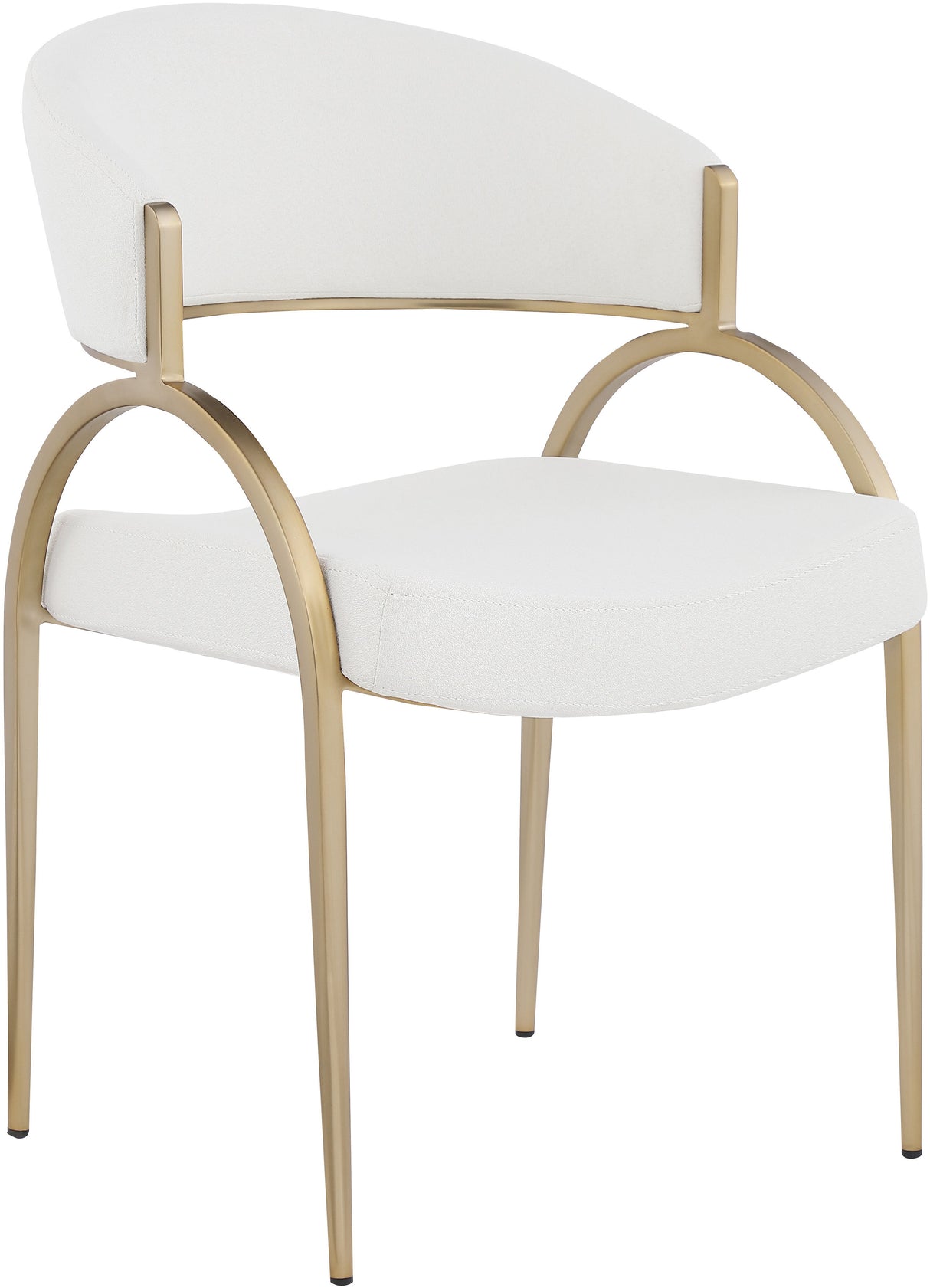 Privet - Dining Chair (Set of 2) - Cream - Fabric