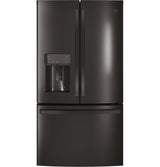 GE Profile(TM) Series ENERGY STAR(R) 22.1 Cu. Ft. Counter-Depth French-Door Refrigerator with Hands-Free AutoFill - (PYE22KBLTS)