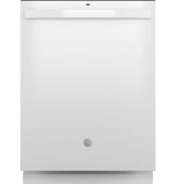 GE(R) ENERGY STAR(R) Top Control with Stainless Steel Interior Dishwasher with Sanitize Cycle - (GDT670SGVWW)