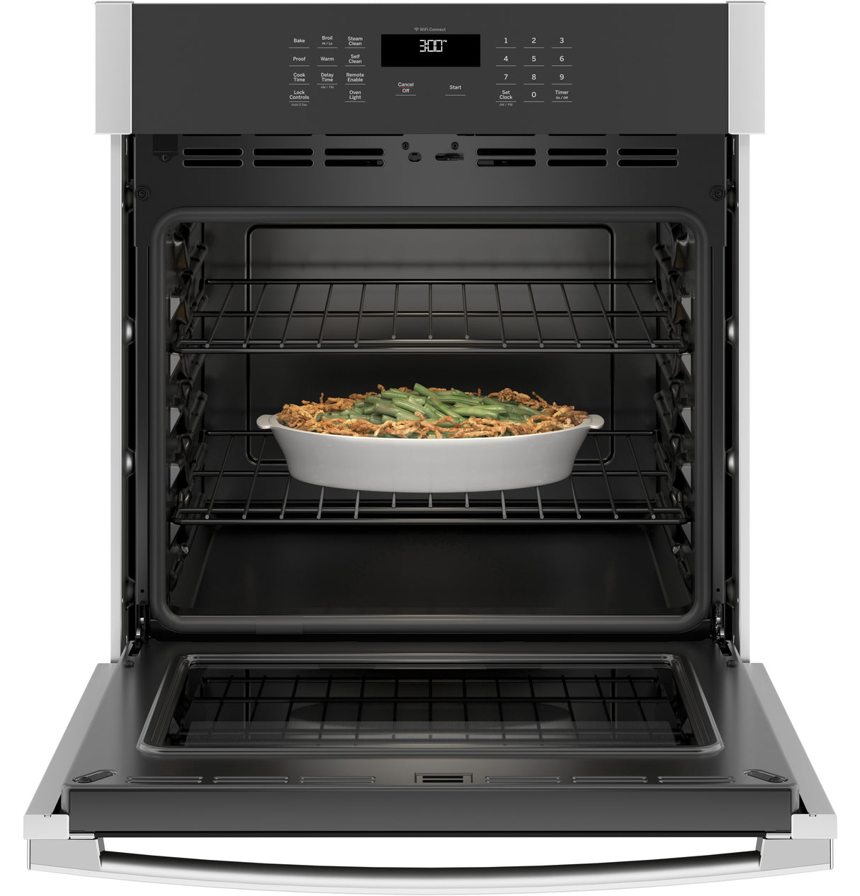 GE(R) 27" Smart Built-In Single Wall Oven - (JKS3000SNSS)