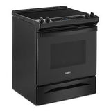 4.8 Cubic Feet Whirlpool Electric Range With Frozen Bake Technology - Black - 30"